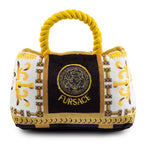 Fursace Handbag | Squeaky Plush Dog Toy with Crinkle & Mesh Lining - Bellhaven & Co.