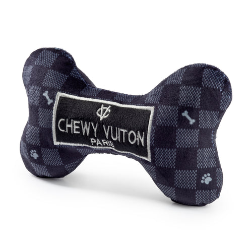 Black Checker Chewy Vuiton Bone - Bellhaven & Co.