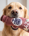 Core Pawer Pawtein Muttshake | Squeaky Plush Dog Toy with Crinkle & Mesh Lining - Bellhaven & Co.