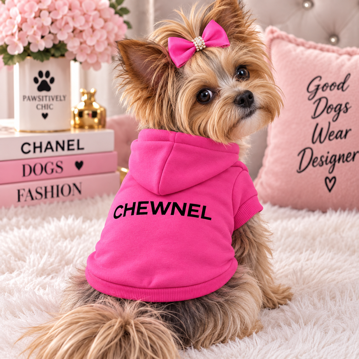 My Fab Chewnel Warm Dog Hoodie