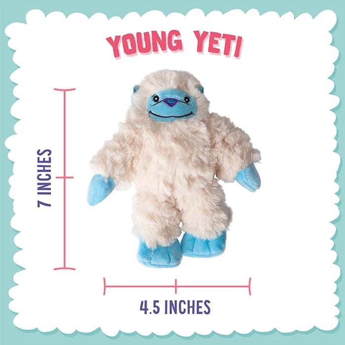 Cuddly Young Yeti Plush Dog Toy 7" - Bellhaven & Co.