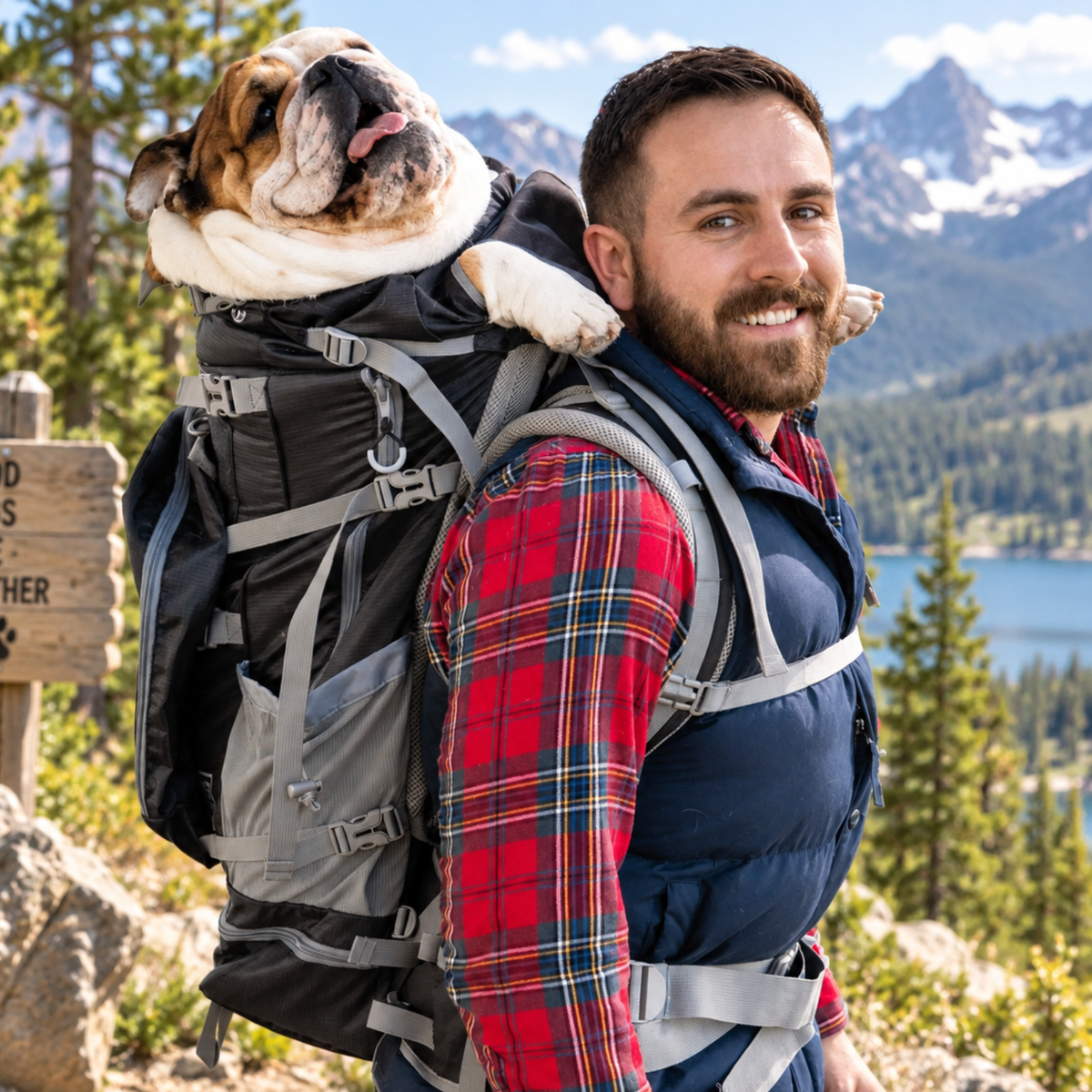 Kolossus Big Dog Carrier & Backpacking Pack - Large - XXL
