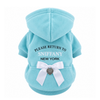 Sniffany Pocket Dog Hoodie with Silk Bow and Sniffany Dangle Charm