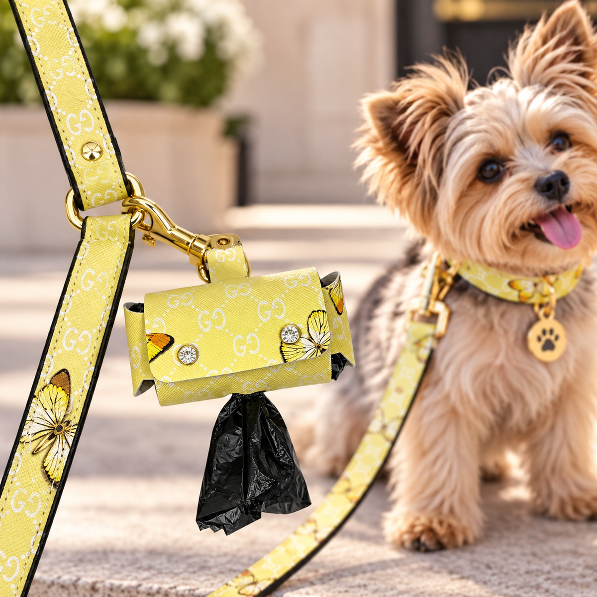 Summer Butterfly Pickup Bag Holder - LIMITED EDITION